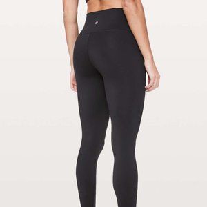 Lululemon Wunder Under High-Rise Tight *Nulux 28" Black Leggings | Size 8